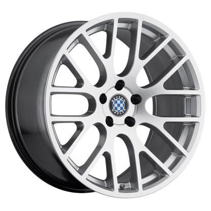 Set of 4: Beyern Spartan Wheel, 20x10.0 +20 Offset 5x120, Hyper Silver - 2010BYS205120S72