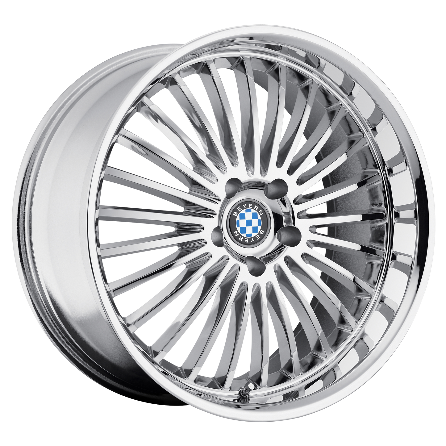 Beyern Multi Wheel, 20x10.0 +25 Offset 5x120, Chrome - 2010BYT255120C74-C-Dub Tech