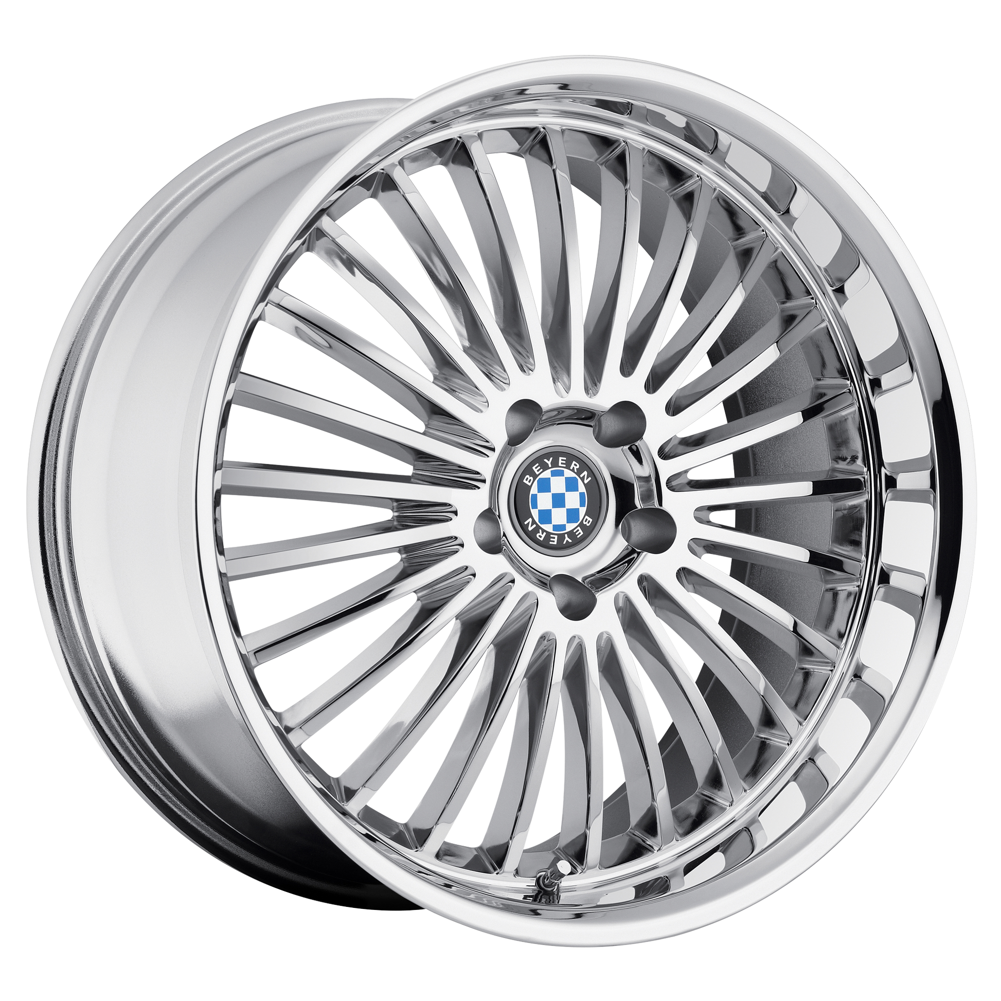 Beyern Multi Wheel, 20x10.0 +25 Offset 5x120, Chrome - 2010BYT255120C74-C-Dub Tech
