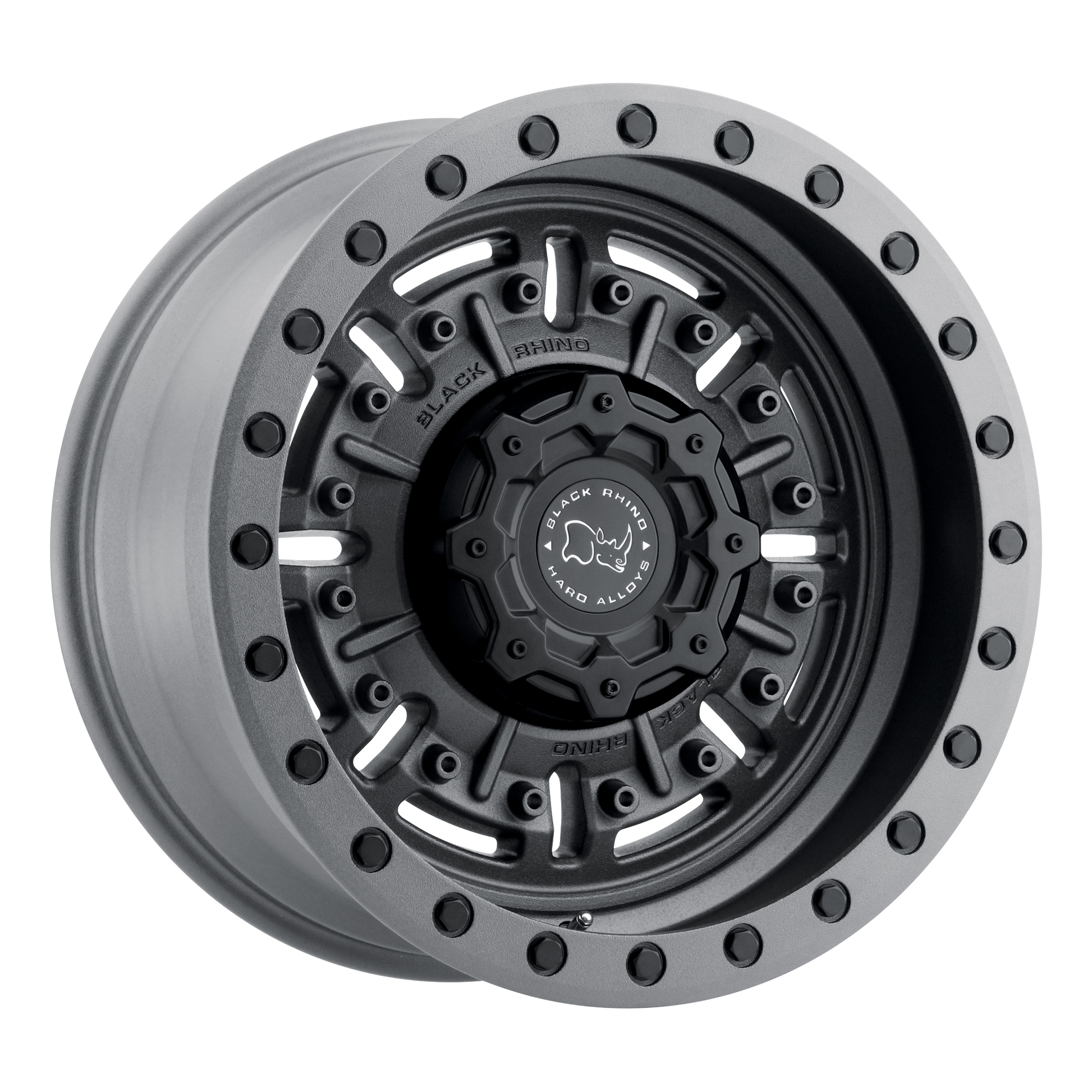 BLACK RHINO ABRAMS TEXTURED MATTE GUNMETAL-C-Dub Tech