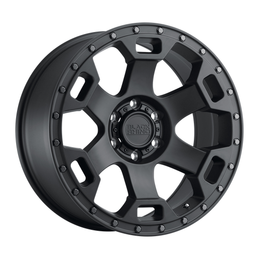 BLACK RHINO GAUNTLET SEMI GLOSS BLACK W/ GUNMETAL BOLTS-C-Dub Tech