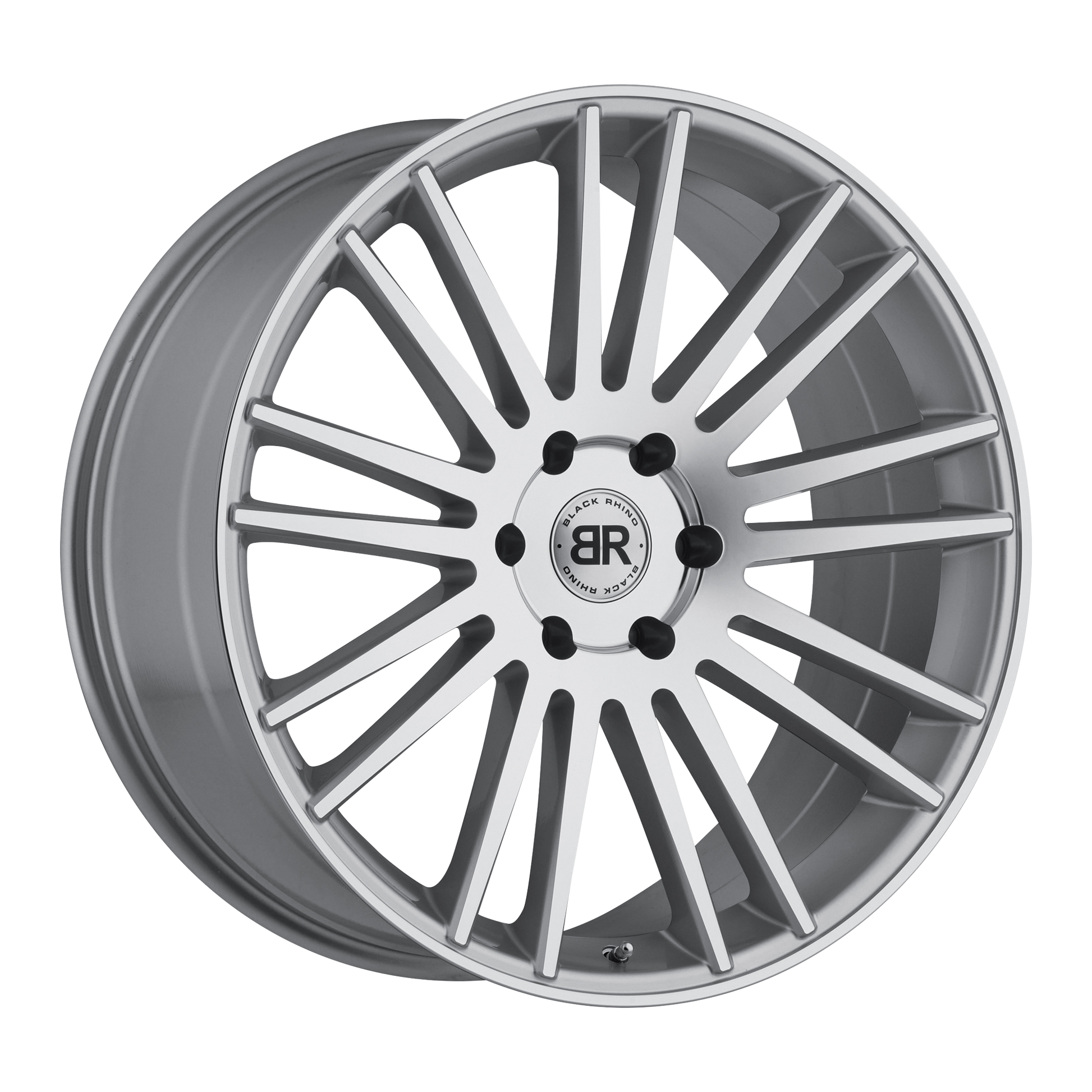 BLACK RHINO KRUGER SILVER W/ MIRROR-CUT FACE-C-Dub Tech