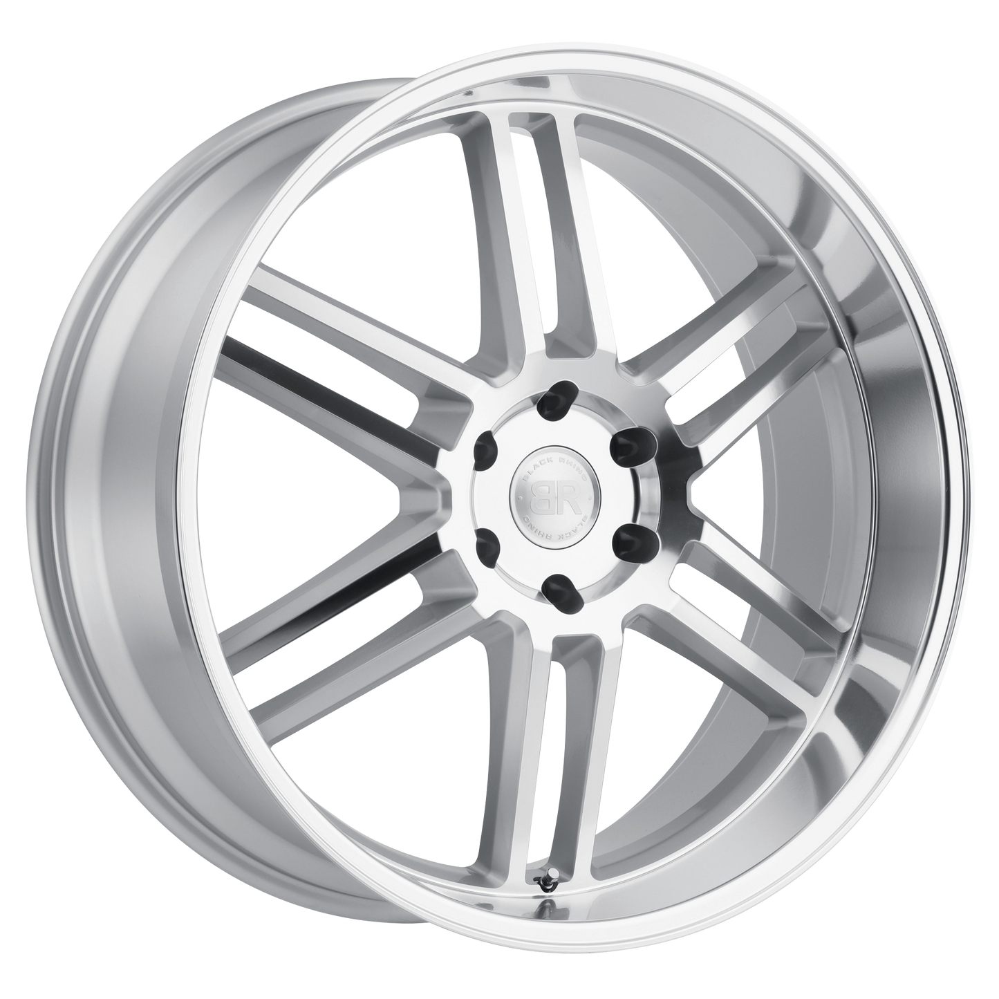 BLACK RHINO KATAVI SILVER W/ MIRROR-CUT FACE-C-Dub Tech