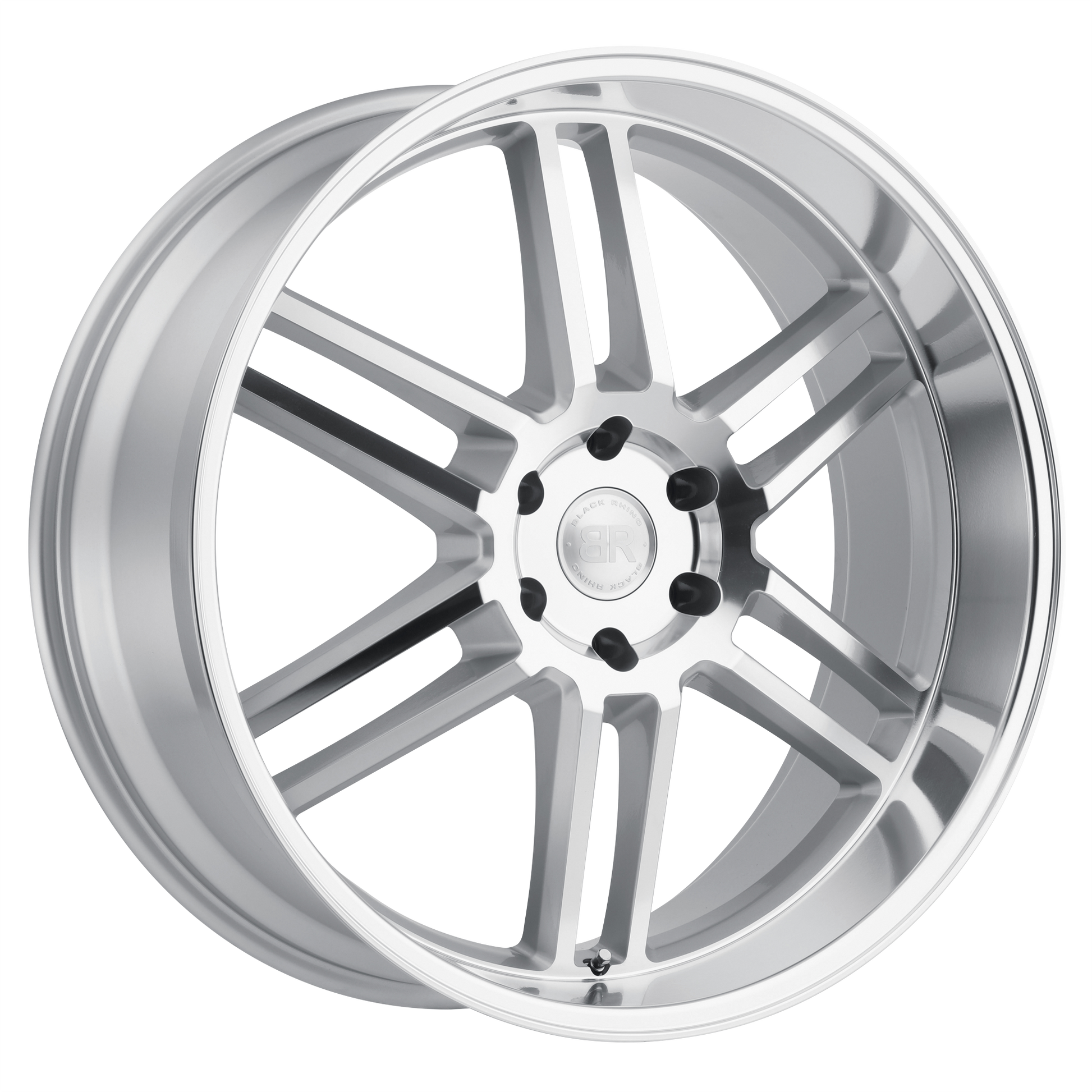 BLACK RHINO KATAVI SILVER W/ MIRROR-CUT FACE-C-Dub Tech