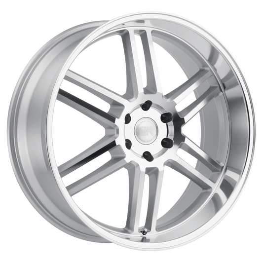 BLACK RHINO KATAVI SILVER W/ MIRROR-CUT FACE-C-Dub Tech