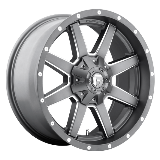 FUEL MAVERICK MATTE GUN METAL MILLED