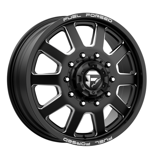 FUEL FF09D MATTE BLACK MILLED