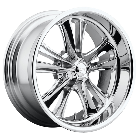 Foose F097 Knuckle Wheel, 18x9.5 +1 Offset 5x114.3, Chrome Plated - F09718956552