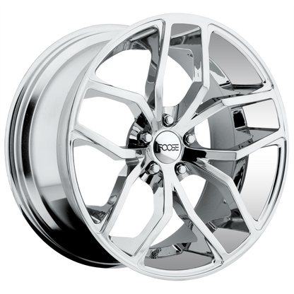 Foose F148 Outcast Wheel, 20x8.5 +35 Offset 5x120, Chrome Plated - F148208521+35