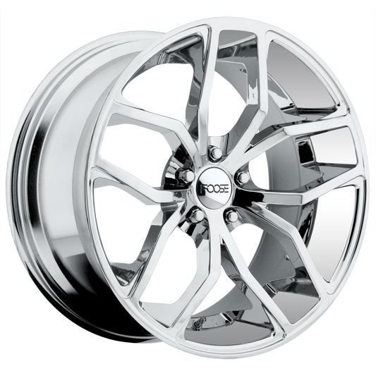 Foose F148 Outcast Wheel, 20x8.5 +35 Offset 5x120, Chrome Plated - F148208521+35