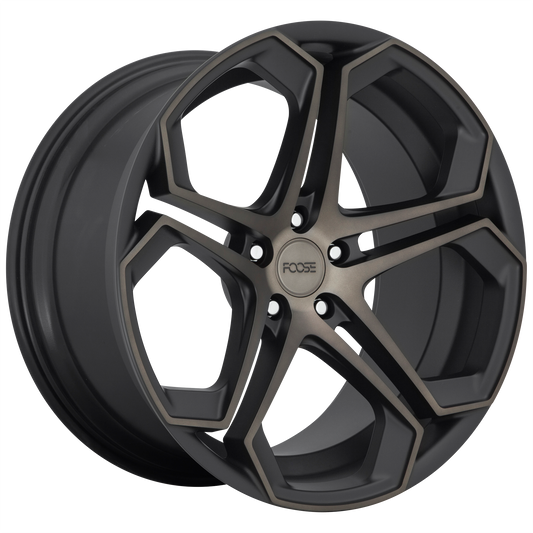 FOOSE F168 IMPALA MATTE MACHINED DOUBLE DARK TINT
