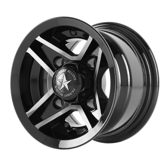 FAIRWAY ALLOYS FA127 DIVOT GLOSS BLACK MACHINED
