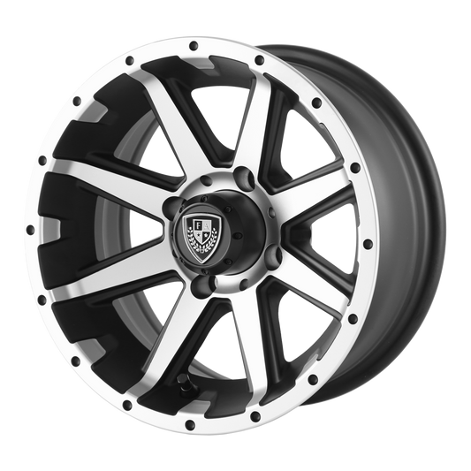 FAIRWAY ALLOYS FA135 REBEL MACHINED MATTE BLACK