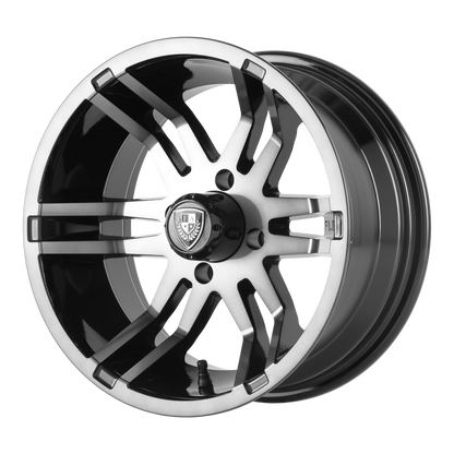 Set of 4: Fairway Alloys Fa140 Flex Wheel, 14x6.5 -20 Offset 4x101.6, Dark Tint - FA-140-M