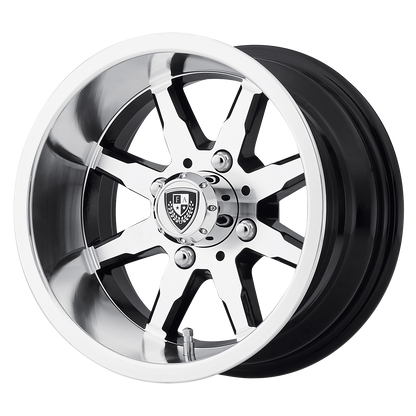 Set of 4: Fairway Alloys Fa142 Shift Wheel, 12x6.0 -30 Offset 4x101.6, Machined Gloss Black - FA-142-M
