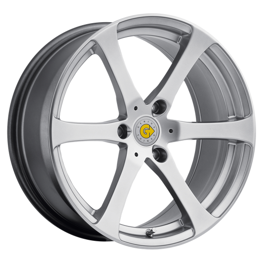 Genius Newton Wheel, 15x5.5 +25 Offset 3x112, Hyper Silver - 1555GEN253112S57