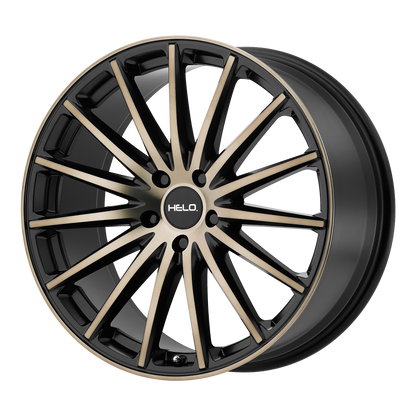 HELO HE894 SATIN BLACK DARK TINT