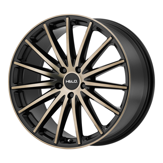 HELO HE894 SATIN BLACK DARK TINT