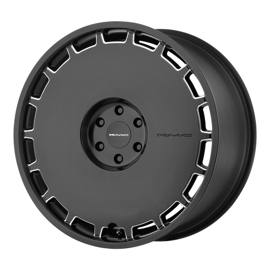 KMC KM689 SKILLET SATIN BLACK MILLED