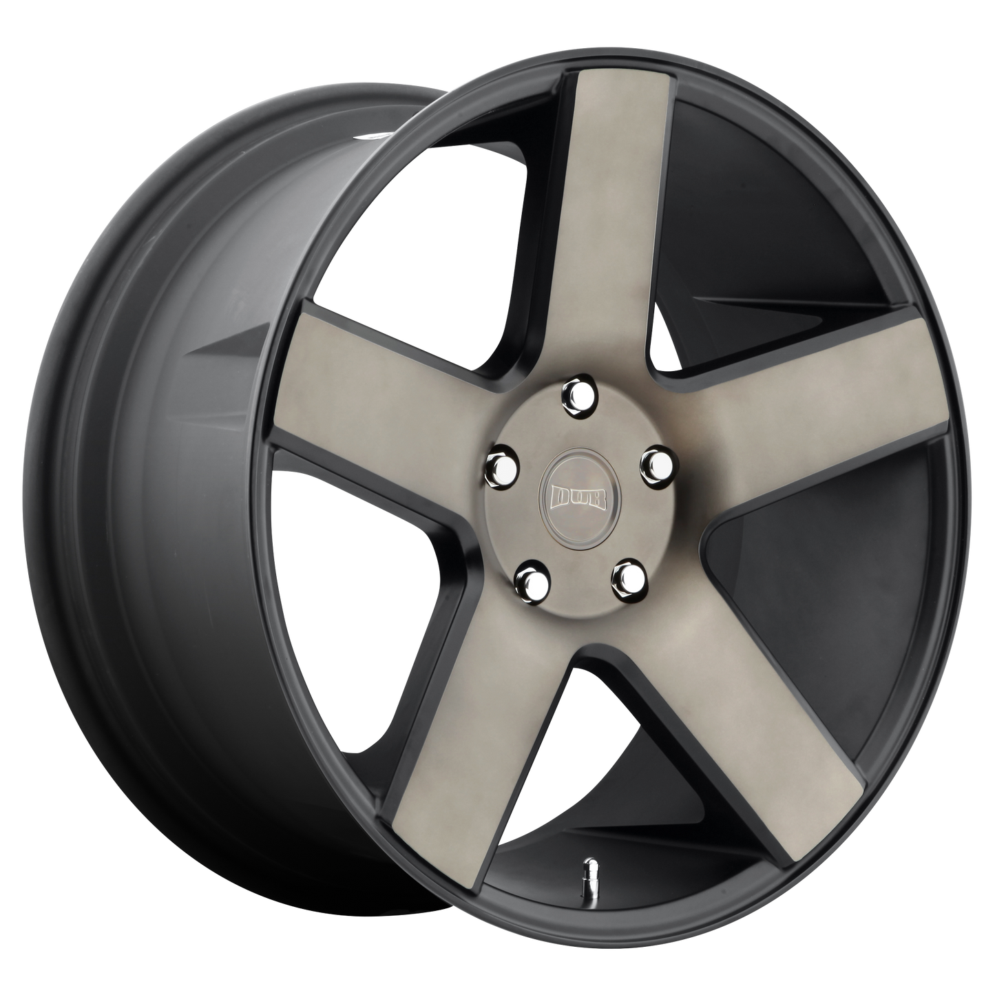 Set of 4: DUB S116 Baller Wheel, 22x9.5 +19 Offset 6x139.7, Matte Black Double Dark Tint - S116229584+19