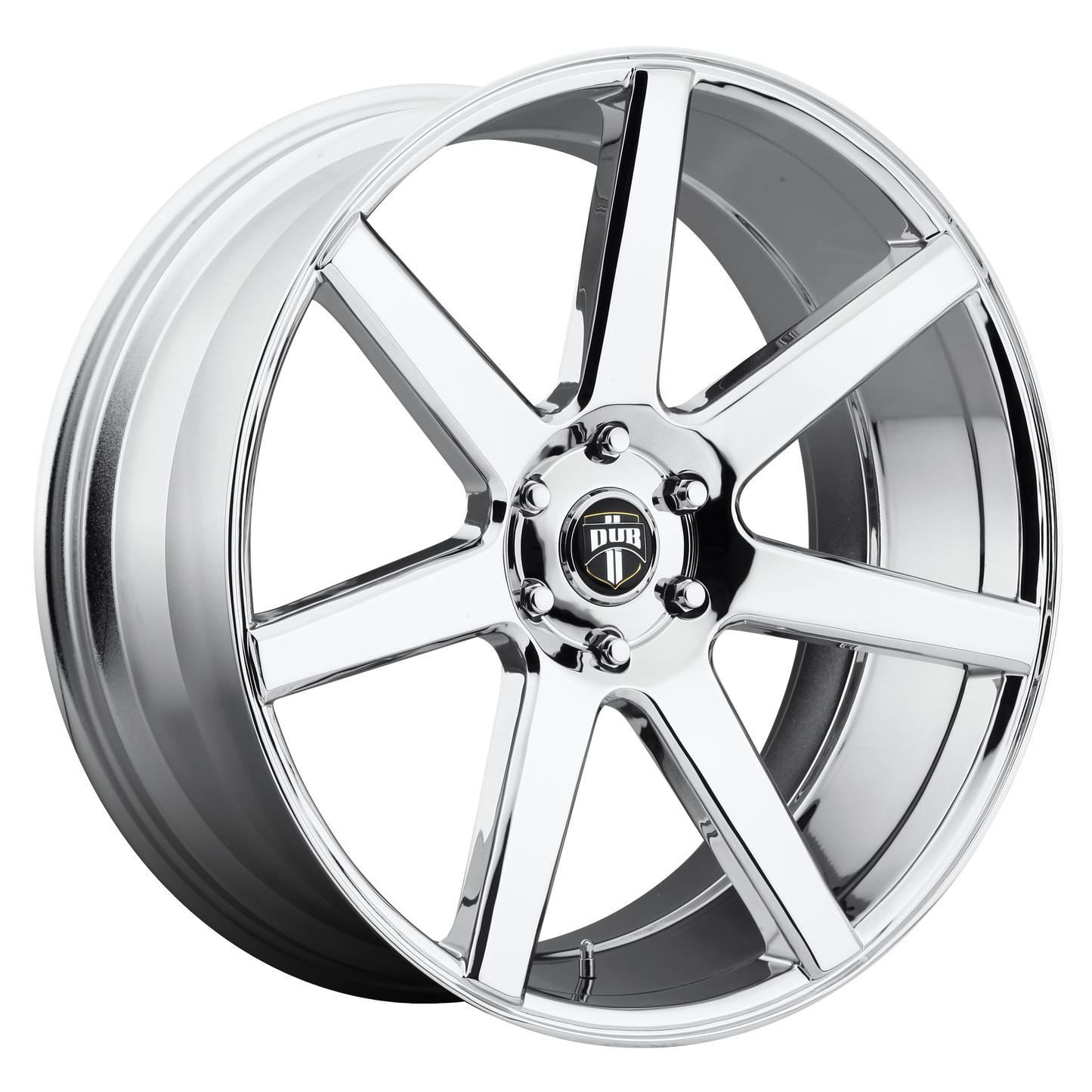 Set of 4: DUB S126 Future Wheel, 22x9.5 +19 Offset 6x139.7, Chrome Plated - S126229584+19