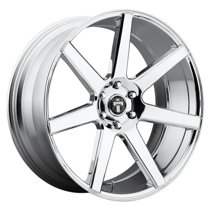 Set of 4: DUB S126 Future Wheel, 22x9.5 +19 Offset 6x139.7, Chrome Plated - S126229584+19