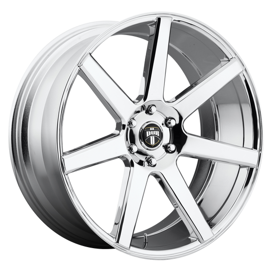 Set of 4: DUB S126 Future Wheel, 22x9.5 +19 Offset 6x139.7, Chrome Plated - S126229584+19
