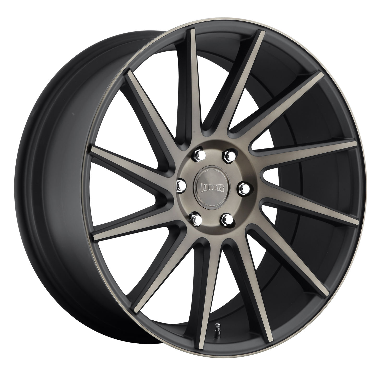 DUB S128 CHEDDA MATTE BLACK DOUBLE DARK TINT