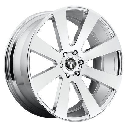 DUB S131 8 Ball Wheel, 22x9.5 +20 Offset 6x139.7, Chrome Plated - S131229577+20