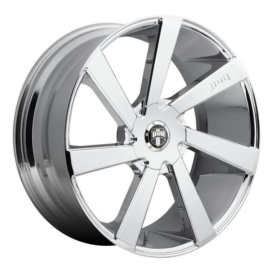 DUB S132 Directa Wheel, 20x8.5 +35 Offset 6x120/6x132, Chrome Plated - S1322085F9+35