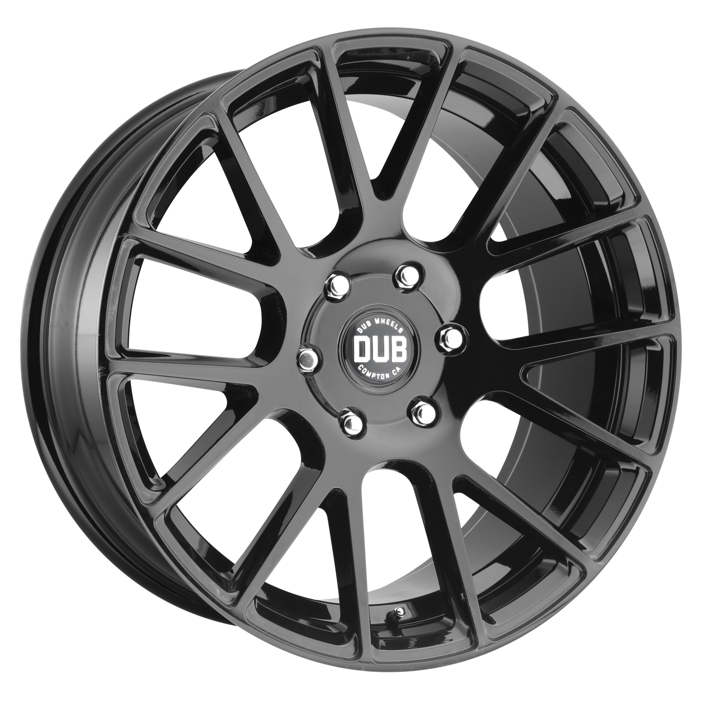 DUB S205 Luxe Wheel, 20x9.0 +30 Offset 6x139.7, Gloss Black - S205209077+30