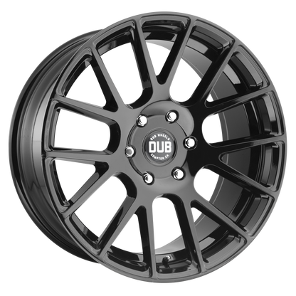 DUB S205 Luxe Wheel, 20x9.0 +30 Offset 6x139.7, Gloss Black - S205209077+30