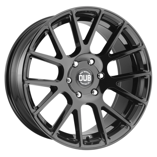 DUB S205 Luxe Wheel, 20x9.0 +30 Offset 6x139.7, Gloss Black - S205209077+30