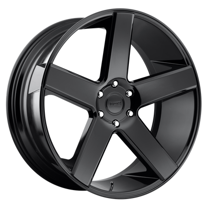 DUB S216 Baller Wheel, 20x9.5 +30 Offset 5x127, Gloss Black - S216209575+30