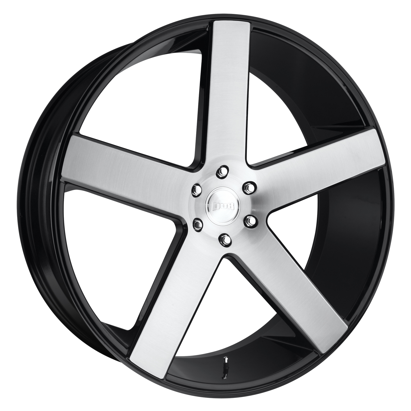 Set of 4: DUB S217 Baller Wheel, 22x9.5 +19 Offset 6x139.7, Gloss Black Brushed - S217229584+19