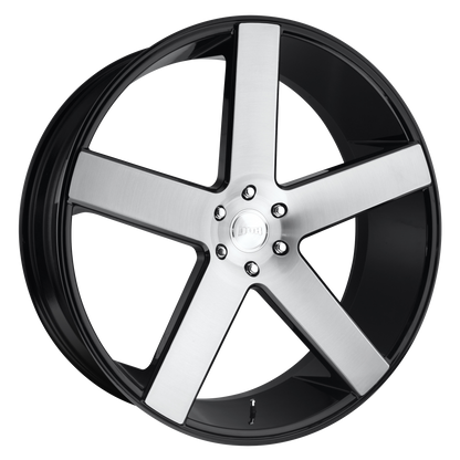 DUB S217 BALLER GLOSS BLACK BRUSHED