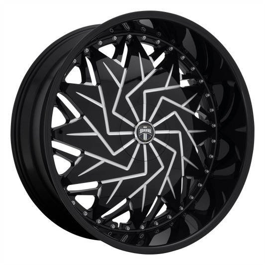 DUB S231 DAZR GLOSS BLACK MILLED