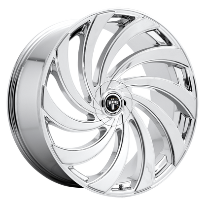 DUB S238 Delish Wheel, 24x10.0 +5 Offset 5x115/5x120, Chrome Plated - S238240022+05