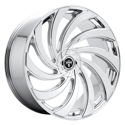 DUB S238 Delish Wheel, 24x10.0 +5 Offset 5x115/5x120, Chrome Plated - S238240022+05