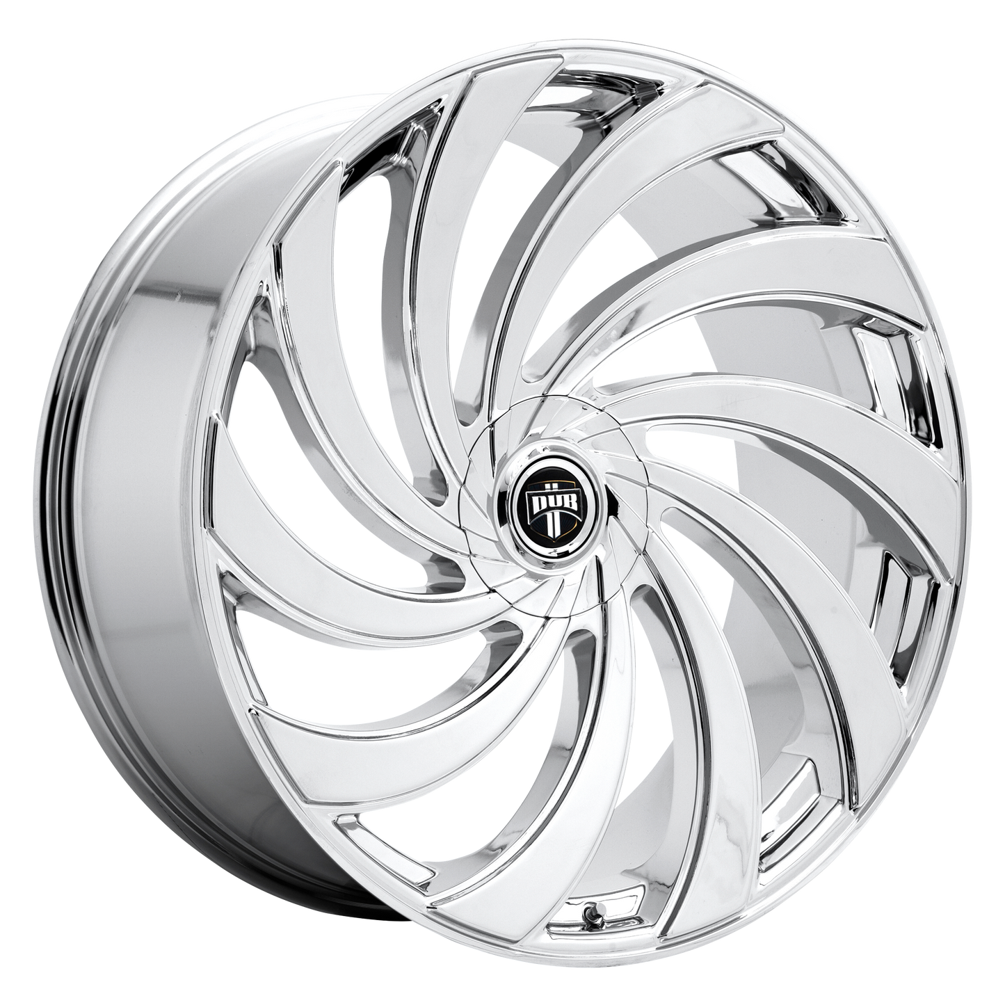 DUB S238 Delish Wheel, 24x9.0 +15 Offset 5x115/5x120, Chrome Plated - S238249022+15