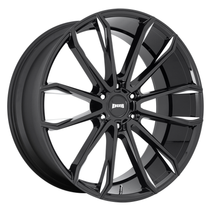 DUB S252 CLOUT GLOSS BLACK MILLED