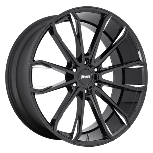 DUB S252 CLOUT GLOSS BLACK MILLED