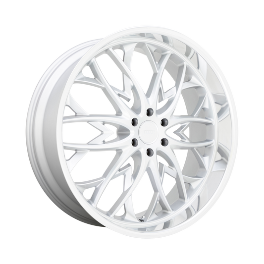 DUB S264 Og Wheel, 26x10.0 +30 Offset 6x135, Silver With Diamond Cut Lip - S264260089+30