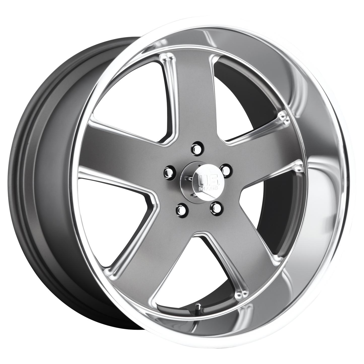 US MAG U118 HUSTLER MATTE GUN METAL