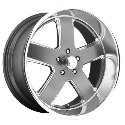 US MAG U118 HUSTLER MATTE GUN METAL