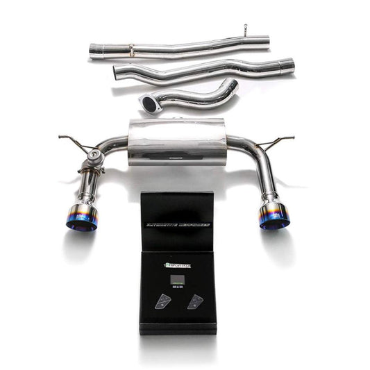 Armytrix Stainless Steel Valvetronic Catback Exhaust System | 2015-2020 Audi TT MK3 8S (AU8S2-DS33B)-C-Dub Tech