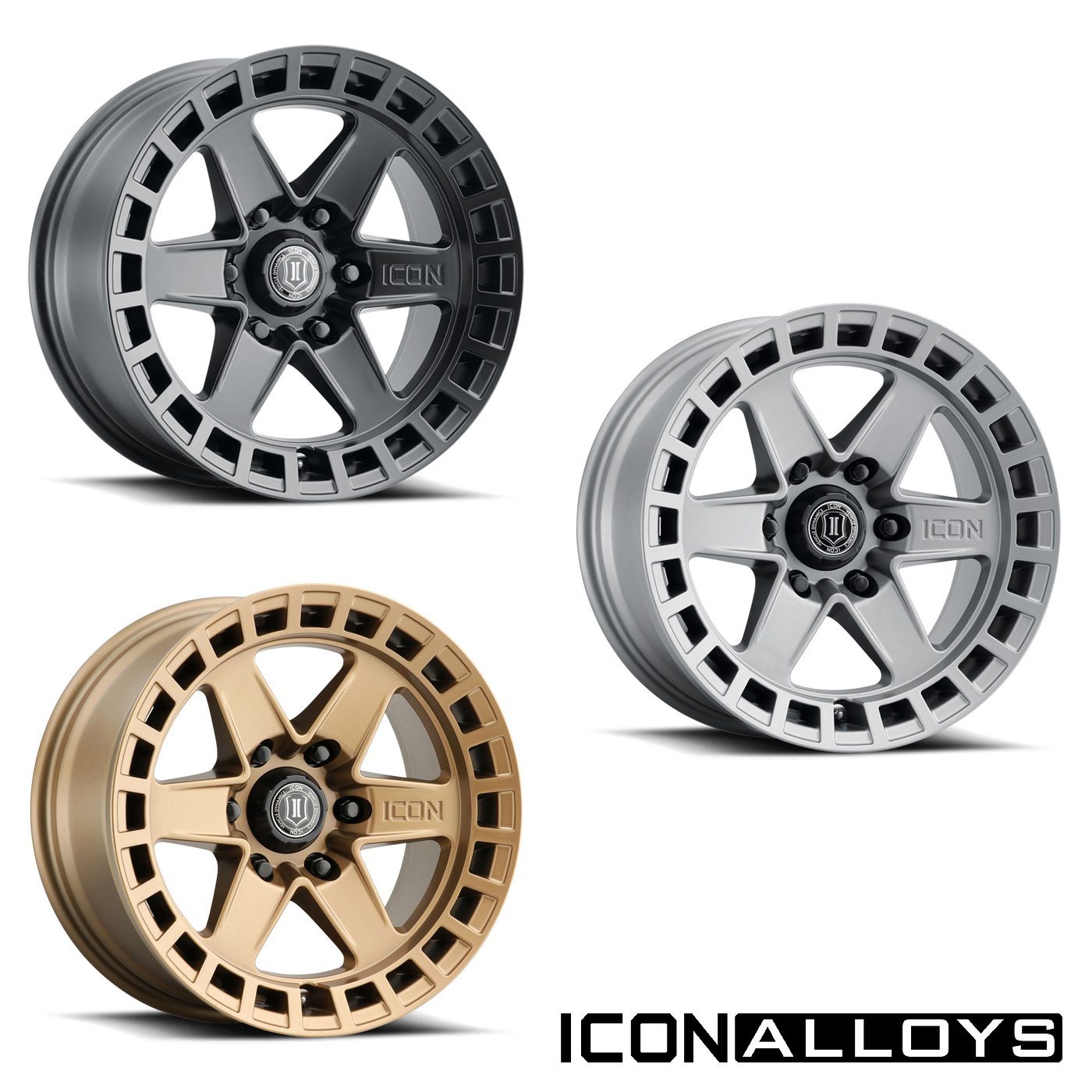 Icon Alloys - 17" Raider Wheel