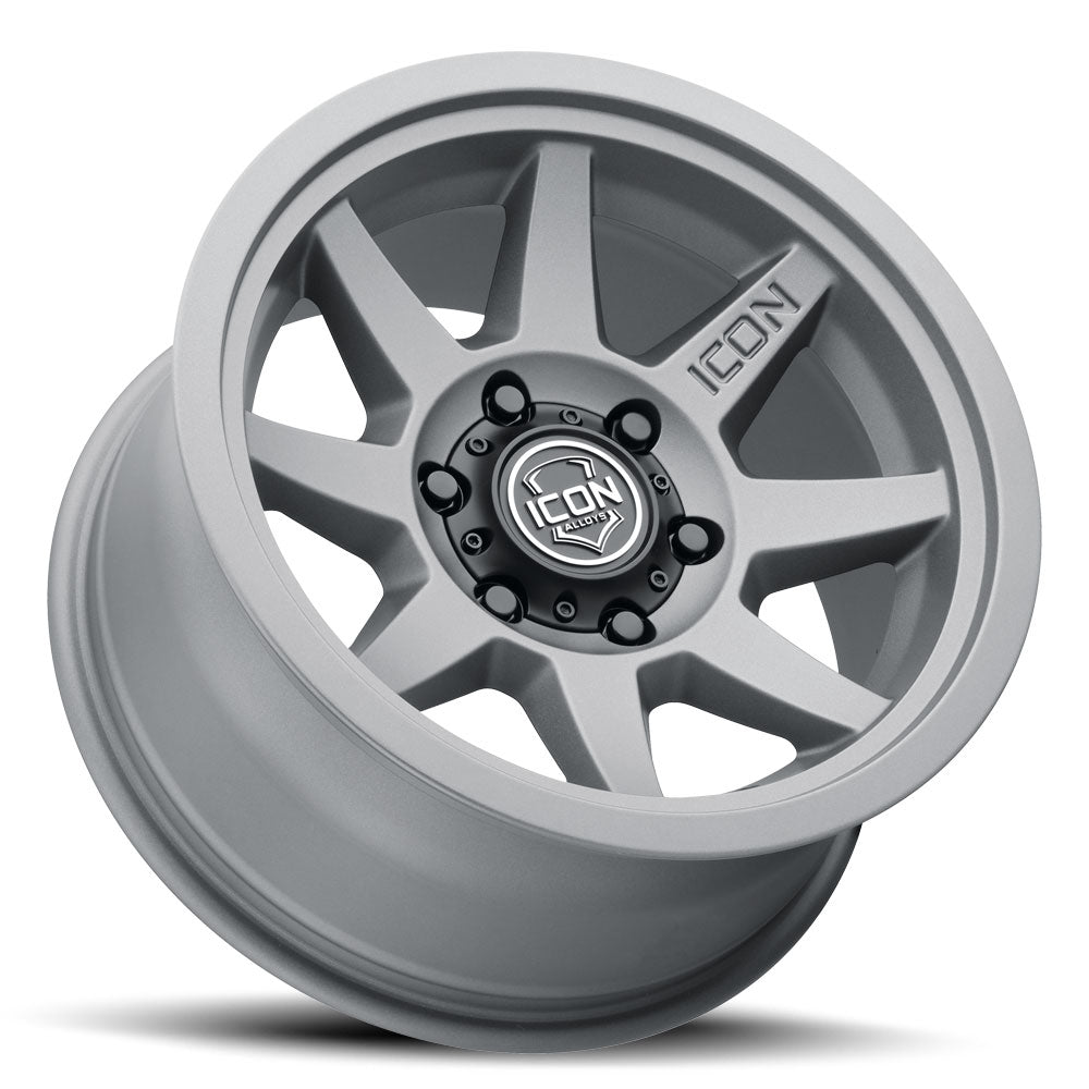 Icon Alloys 17" Rebound SLX Wheel-Charcoal Finish
