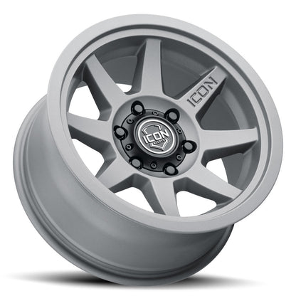 Icon Alloys 17" Rebound SLX Wheel-Charcoal Finish