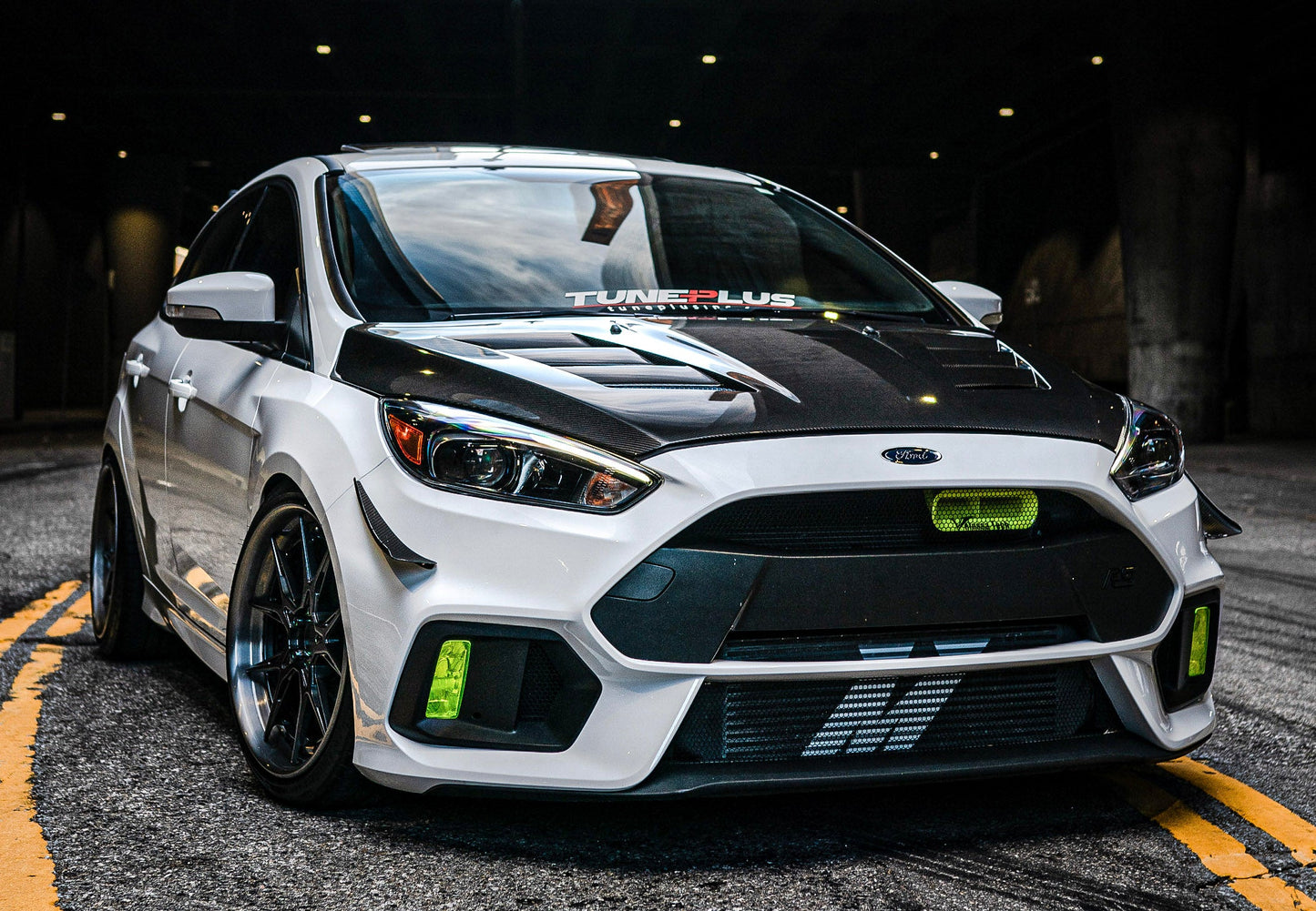 2016-2018 Ford Focus RS BIG MOUTH Ram Air Intake Snorkel-C-Dub Tech